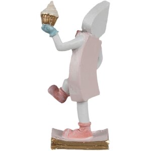 Clayre & Eef 6PR4222 Deko Puppe 4x4x9 cm rosa gold...