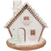 Clayre & Eef 6PR4349 Dekoration Haus mit LED 17x16x17 cm 3xAAA