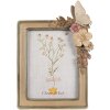 Clayre & Eef 2F1127 Cadru foto 18x3x26 cm 13x18 cm Bej Maro Floral