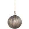 Clayre & Eef 6GL4534L Christbaumkugel Ø 20x20 cm Vintage Silber