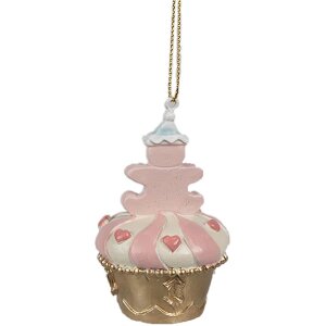 Clayre & Eef 6PR4207 Hänger Gebäck rosa...