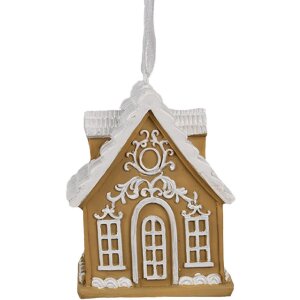 Clayre & Eef 6PR4213 Dekoration Anhänger Haus...