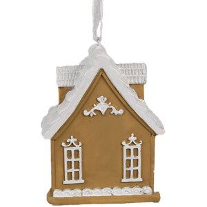 Clayre & Eef 6PR4213 Dekoration Anhänger Haus...