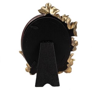 Clayre & Eef 2F1136 Fotorahmen 16x3x22 cm 10x15 cm Gold Braun