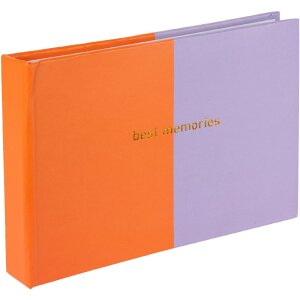 Goldbuch slip-in album 40 fotografii Coloration 10x15 cm aur relief