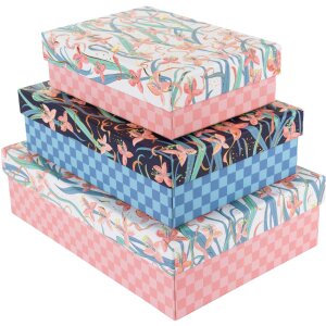 Goldbuch Kartonagen-Set Garden Chic 3 Größen...