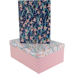 Goldbuch cutie de carton set XL Garden Chic set de 2 aur...