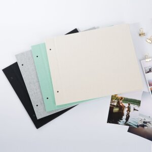 Copertă album Goldbuch in gri 30x25 cm