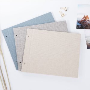 Copertă album Goldbuch Summertime albastru gri 30x25 cm lenjerie