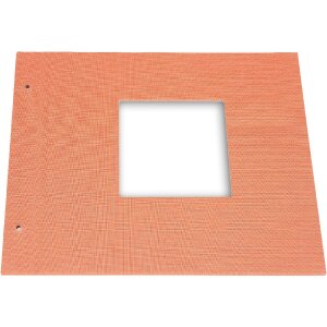 Copertă album Goldbuch Bella Vista somon 30x25 cm lenjerie șurub post album