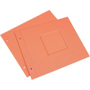 Copertă album Goldbuch Bella Vista somon 30x25 cm lenjerie șurub post album