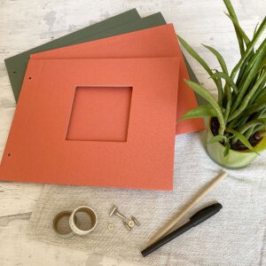 Copertă album Goldbuch Bella Vista Artichoke 30x25 cm lenjerie verde