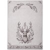 Clayre & Eef GTW42-1 Küchentuch Hirschmotiv 50x70 cm