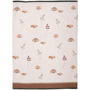Clayre & Eef LFJ42-1 Küchentuch Pilzmotiv 50x70 cm