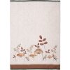 Clayre & Eef LFJ42-2 Küchentuch mit Pilzen Beige 50x70 cm