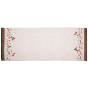 Clayre & Eef LFJ64 Ruletă de masă ciuperci bej maro...