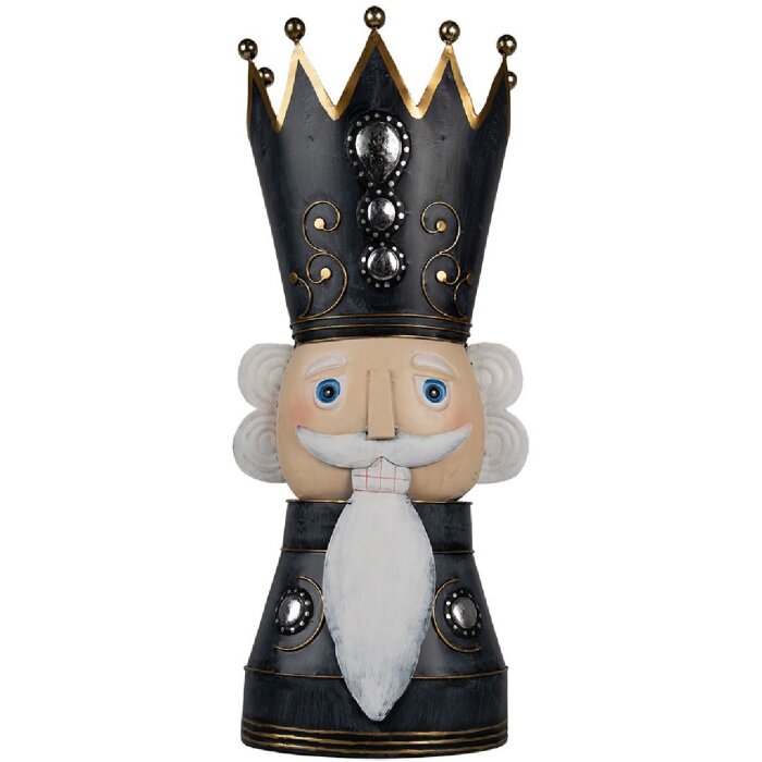 Clayre & Eef 5Y1250 Decorațiune Spărgător de nuci negru 30x20x70 cm