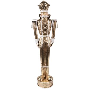 Clayre & Eef 6Y5604 Dekoration Nussknacker 13x9x43 cm...