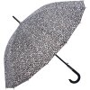 Juleeze JZUM0075Z Regenschirm Blumenmuster schwarz 60 cm