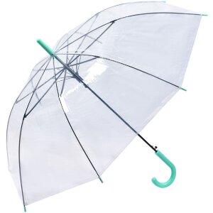 Juleeze JZUM0079GR Regenschirm 56 cm Transparent Grün