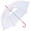Juleeze JZUM0080P Umbrelă roz transparent 58 cm