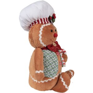 Clayre & Eef 65583 Decorațiune om de turtă dulce 19x14x35 cm
