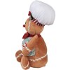 Clayre & Eef 65583 Decorațiune om de turtă dulce 19x14x35 cm