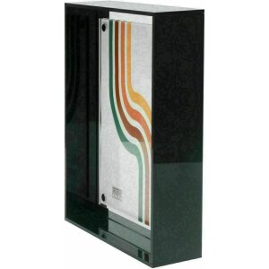 Deknudt S58SL2 Acrylrahmen Schwarz mit schwebendem Fotoeffekt 10,0 x 15,0 cm