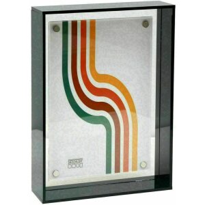 Deknudt S58SL2 Acrylrahmen schwarz schwebender Fotoeffekt...