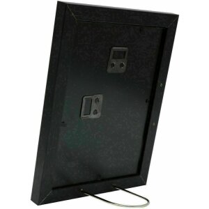 Deknudt S66KF2 Rama foto neagră cu passe-partout alb 30x30 cm 40x40 cm