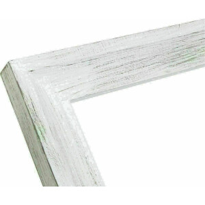 Deknudt S67UF1 Cadru pictat manual alb 10,0x15,0 cm