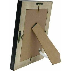 Deknudt S67UF2 Handgemalter Bilderrahmen Schwarz 15x20 cm