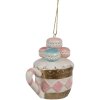 Clayre & Eef 6PR4209 Patiserie suspendată cu macarons 6x4x7 cm