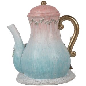 Clayre & Eef 6PR4218 Dekoration Mäusefamilie LED 15x12x16 cm