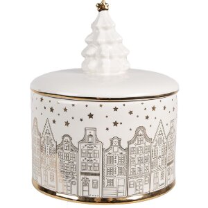 Clayre & Eef 6CE1736 Vorratstopf mit Deckel Ø...