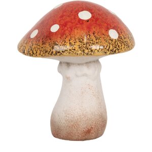 Clayre & Eef 6CE1753 Dekoration Pilz 13x13x15 cm