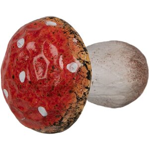 Clayre & Eef 6CE1757 Dekoration Pilz Ø 5x7 cm