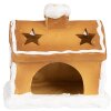 Clayre & Eef 6CE1804 Teelichthalter Haus 11x8x10 cm