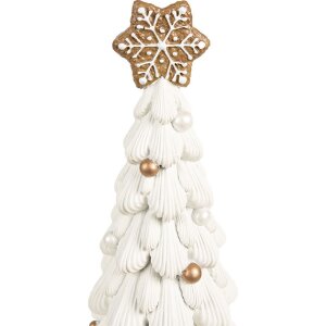 Clayre & Eef 6PR4246 Decorațiune pom de Crăciun Ø 13x26 cm