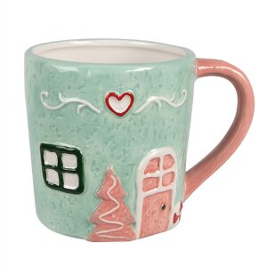 Clayre & Eef 6CEMU0156 Becher 13x9x9 cm 350 ml