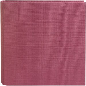 Goldbuch Ringbuch A5 Bella Vista fuchsia 20x22 cm Leinen...