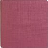 Goldbuch Ringbuch A5 Bella Vista fuchsia 20x22 cm Leinen 2-Ringmechanik
