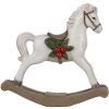 Clayre & Eef 6PR4171 Dekoration Schaukelpferd 17x5x16 cm