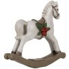Clayre & Eef 6PR4171 Dekoration Schaukelpferd 17x5x16 cm