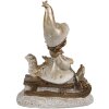 Clayre & Eef 6PR4232 Decorațiune pitic bej 8x4x10 cm