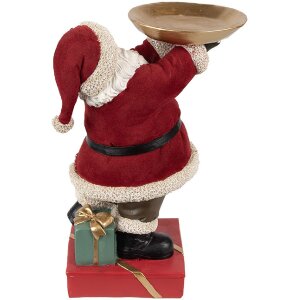 Clayre & Eef 6PR4300 Dekoration Weihnachtsmann 17x13x26 cm