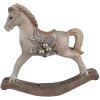 Clayre & Eef 6PR4170 Dekoration Schaukelpferd 17x5x16 cm