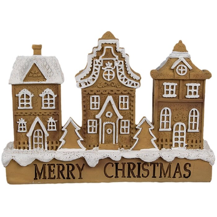 Clayre & Eef 6PR4194 Dekoration Haus 13x4x10 cm