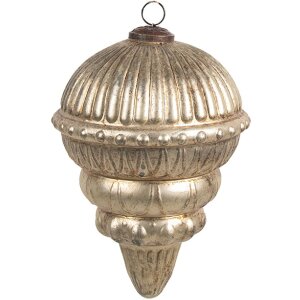 Clayre & Eef 6GL4553M Christbaumkugel Ø 10x14 cm