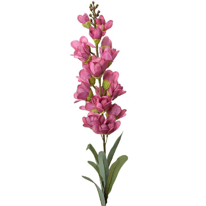 Clayre & Eef 5PL0103 Dekoration Zweig mit Blumen 10x7x95 cm